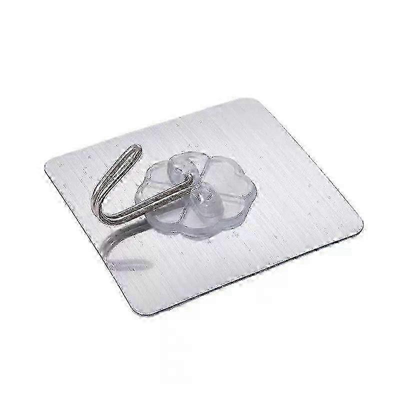 Hängende Hochleistungs-Haken Selbstklebende Handtuch-Mantel-Haken Wasserdichter Transparenter Haken für Badezimmer Dusche Küche Schlüssel Verbesserung Nützlicher Haken,fl