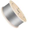 316 Stainless Steel Wire Rope 500ft Length, Steel Wire Cable 3/16 Inch, Steel Cable Railing Decking With 1x19 Strands Construction, 4700lbs Breaking