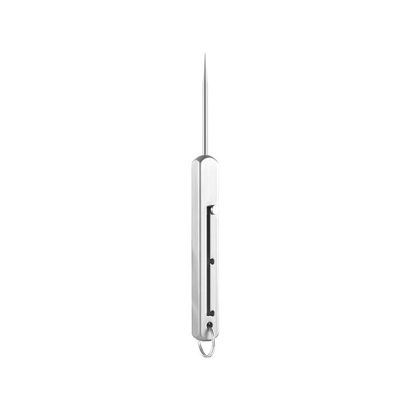 Portable Titanium Alloy Integrated Square Toothpick And Security Tool For Opening, Extendable -clogging Toothpick, Fruit Toothpick.
