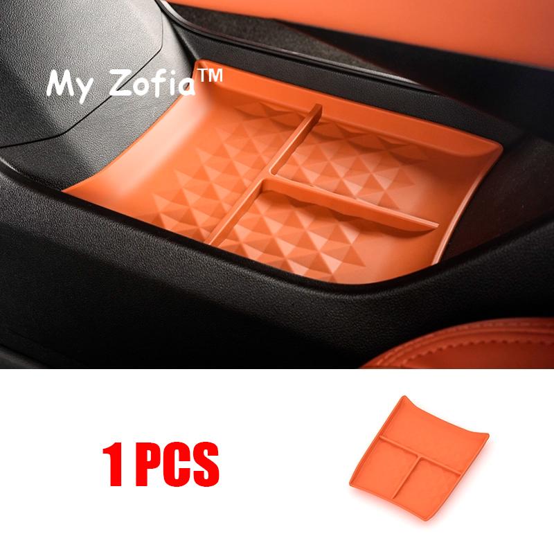 For Changan Deepal S07 2025 2026 Car Armest Storage Box ABS Central Control Lower Organizer Tray Car Stowing Tiyding Accessories
