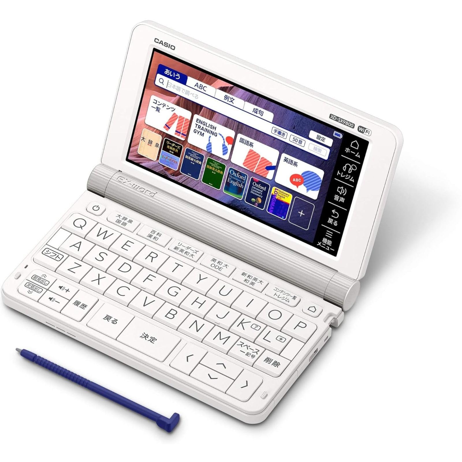 

[Refurbished] Casio Ex-word XD-SX9800WE Electronic Dictionary with Extensive English Content