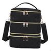 Nail Polish Organizer Bag Storage 3 Layer Carrying Case Travel with Shoulder Strap Zipper
