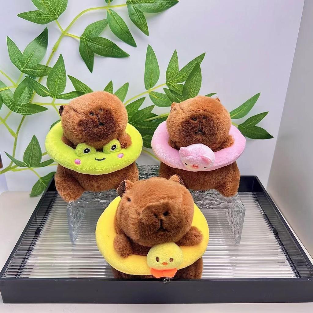 Adorable Capybara Plush Keychain Cute Stuffed Animal Accessory For Girls Bags