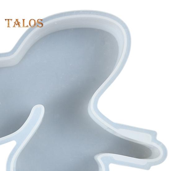 1 Set Bunny Flower Vase Mold with 3 Hydroponic Plants Test Tube DIY Easter Rabbit Plants Propagation Station Epoxy Resin Casting Silicone Mold