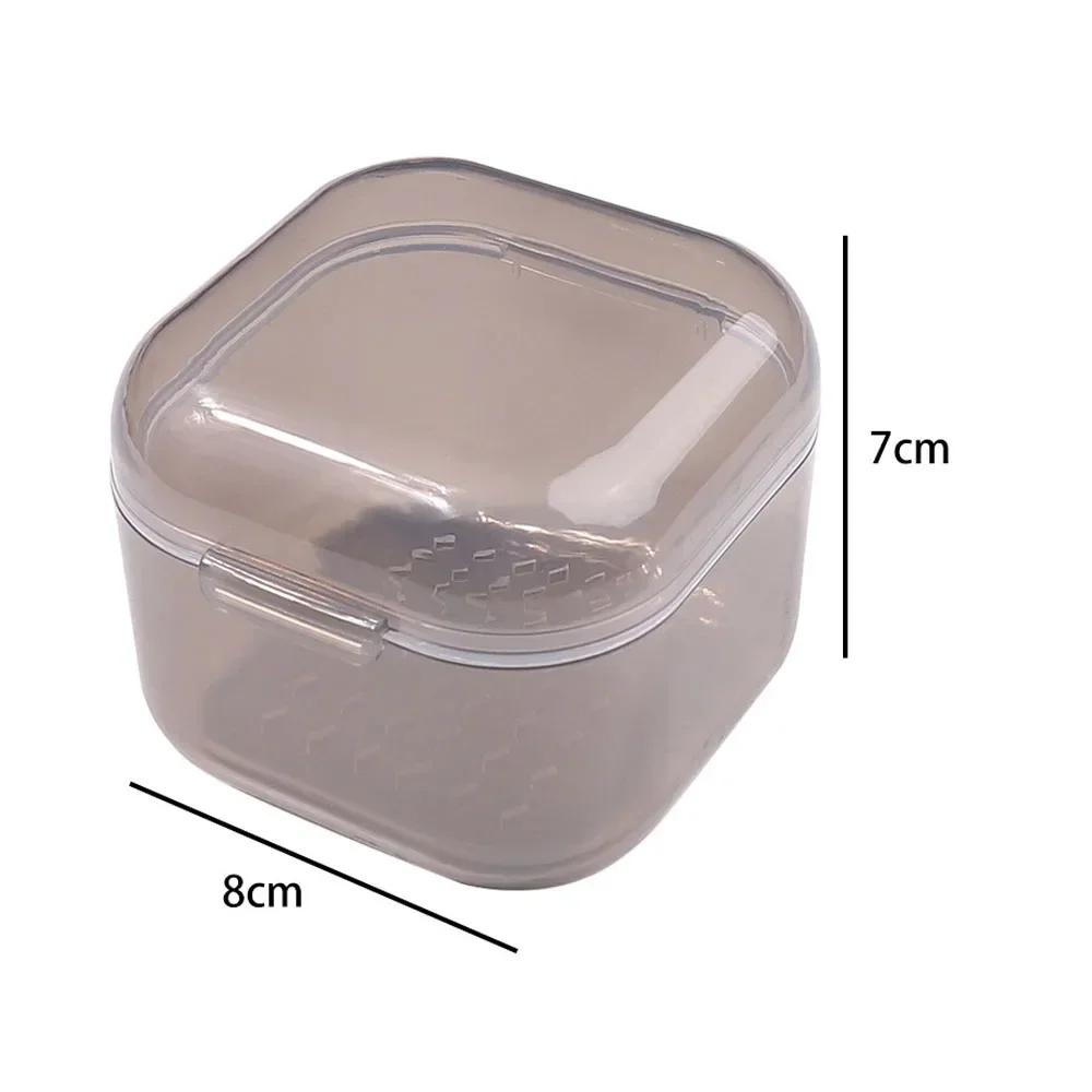 Portable Alcohol Disinfection Filter Cleaning Box Nail Art Drill Bits Grinding Head Disinfection Box Manicure Sterilization Tool