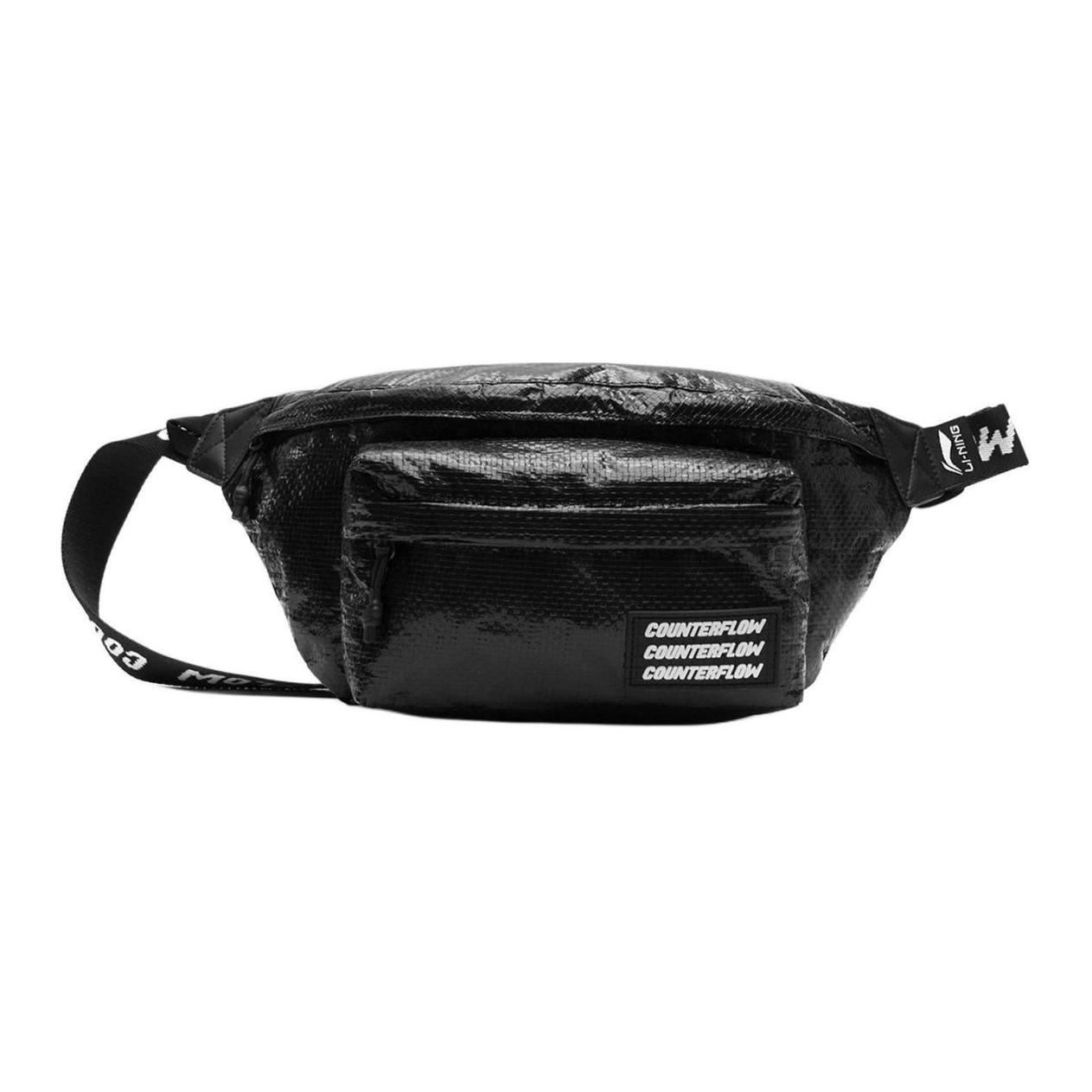 Li Ning Fabric Fanny Pack Regular Unisex Black ABLS215-1