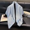 90 Minimalist Silk Scarves Women'S High-End Spring Summer Versatile Sports Style Scarf Tie Scarf