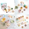 Kitchen Wooden Toy Tea Set With Realistic Accessories For Kids Educational Play