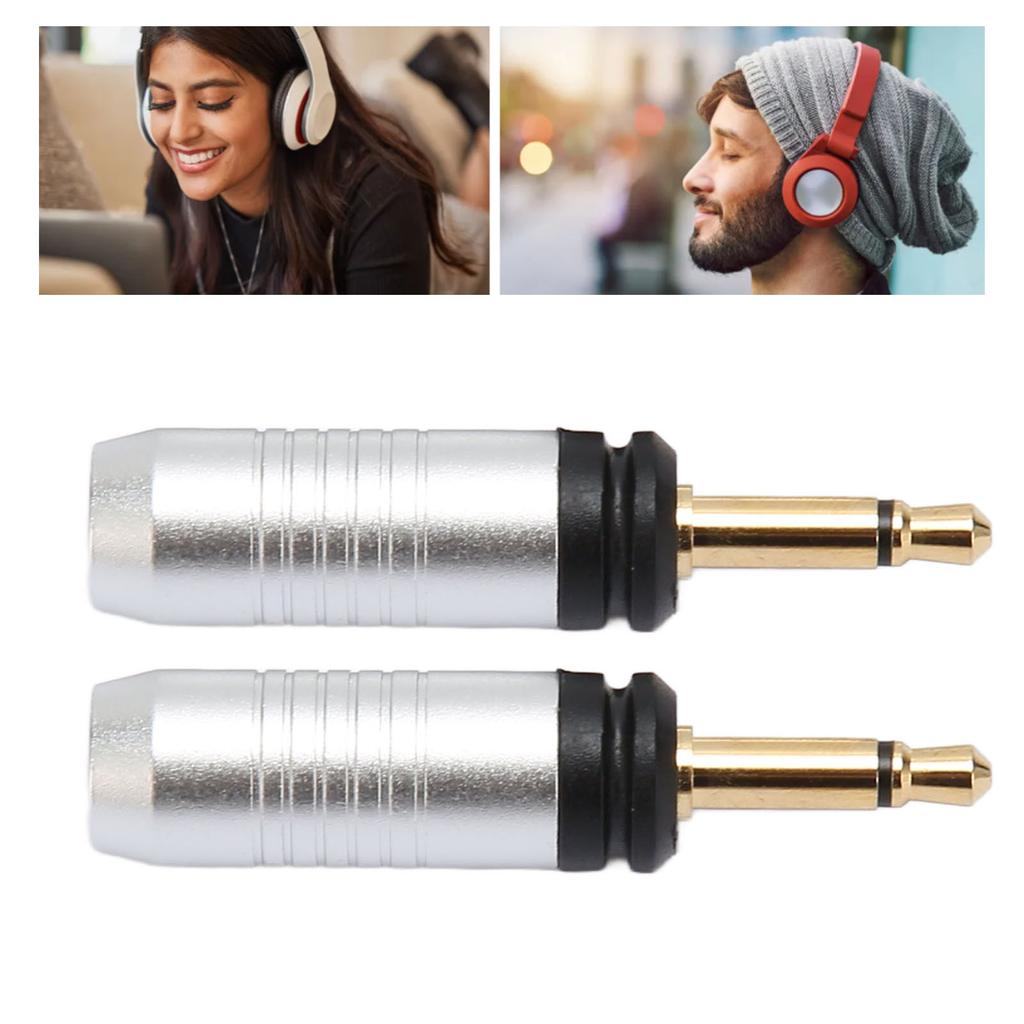 3.5mm Repair Plug Solder Type Gold Plated Replacement Mono Male 3.5mm Plug for   Clear Mg Celestee Stellia