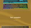 Langtu Wired Backlit Mechanical Keyboard for Office and Laptop Typing (Girls Edition)