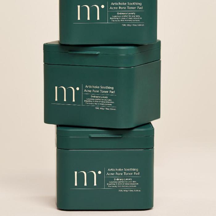 molvany Artichoke Soothing Acne Pore Toner Pad 160g 70EA