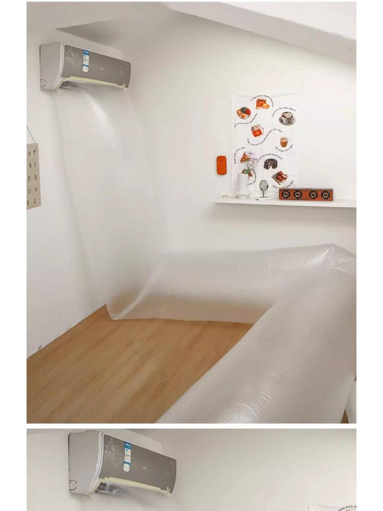 Air Conditioner Vent Guide Bag for Wall-Mounted Units