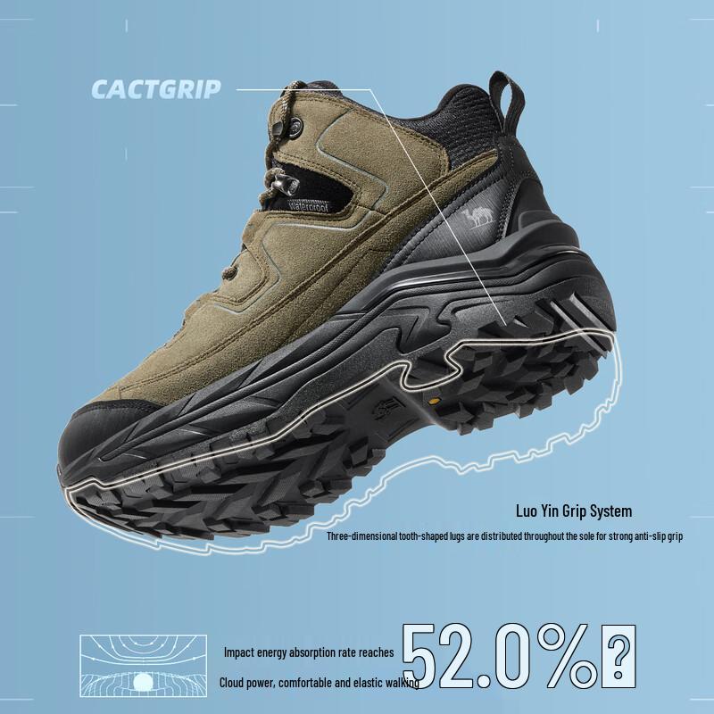 CAMEL Men's 3020 Winter Waterproof Hiking Shoes