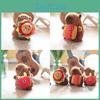 Fries Capybara Hamburger Hot Dog Plush Toy Pp Cotton Stuffed Keychain Bag Decor
