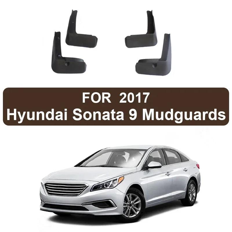 Mud For Hyundai Sonata i10 2008-2024 Accessories TPE Mudguards Original Design Fender Anti-Snow Anti-Sand Guard Protector