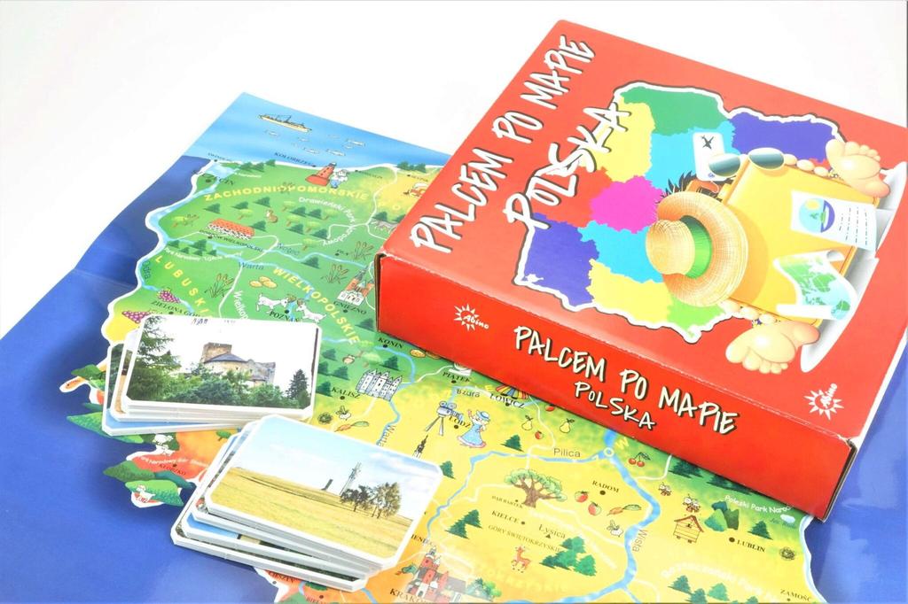Finger On the Map Poland Educational Game Abino