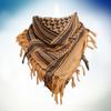 Novo Lenço de Acampamento e Caminhada Para Homens Mulheres Lenço Quadrado Árabe Lenço Xale Keffiyeh para Exterior Cobertura de Pescoço Faixa para Cabeça Lenços Lenço do Deserto