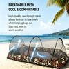 Pop-Up Camping Mosquito Net Tent Portable No Installatio with Camouflage Base for Travel Outdoor Use Full 360° Bug Protection