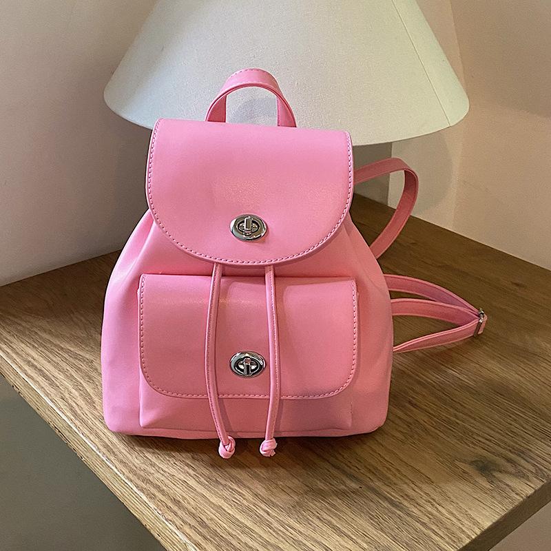 

Премиальный сенс маленькая сумка женская 2025 новая мода универсальный рюкзак школьная сумка нишевый портативный рюкзак No specification розы красного