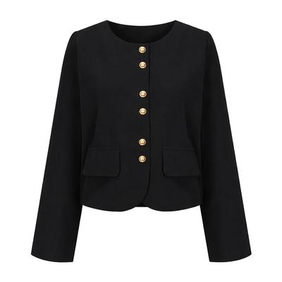 Tview Simple Flap Pocket Round Jacket_V6A-Cjk005