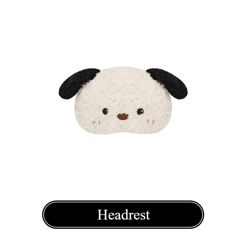 West Highland Terrier Breathable Car Seat Cushion Summer Universal Four Seasons Cute Dog Cartoon Universal Seat Covers