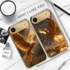 Luxurious Golden Bird For IPhone 17Pro Max 16 17 Pro 15 Pro 14 13 Plus 12 Mini 11Pro Max XR 16E 17Air Golden glass phone case