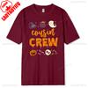 Halloween Cousin Crew Tshirt Spooky Season Matching Tee Pumpkin Skull Ghost Vibes Shirt Family Group Comfortable Cotton Gift