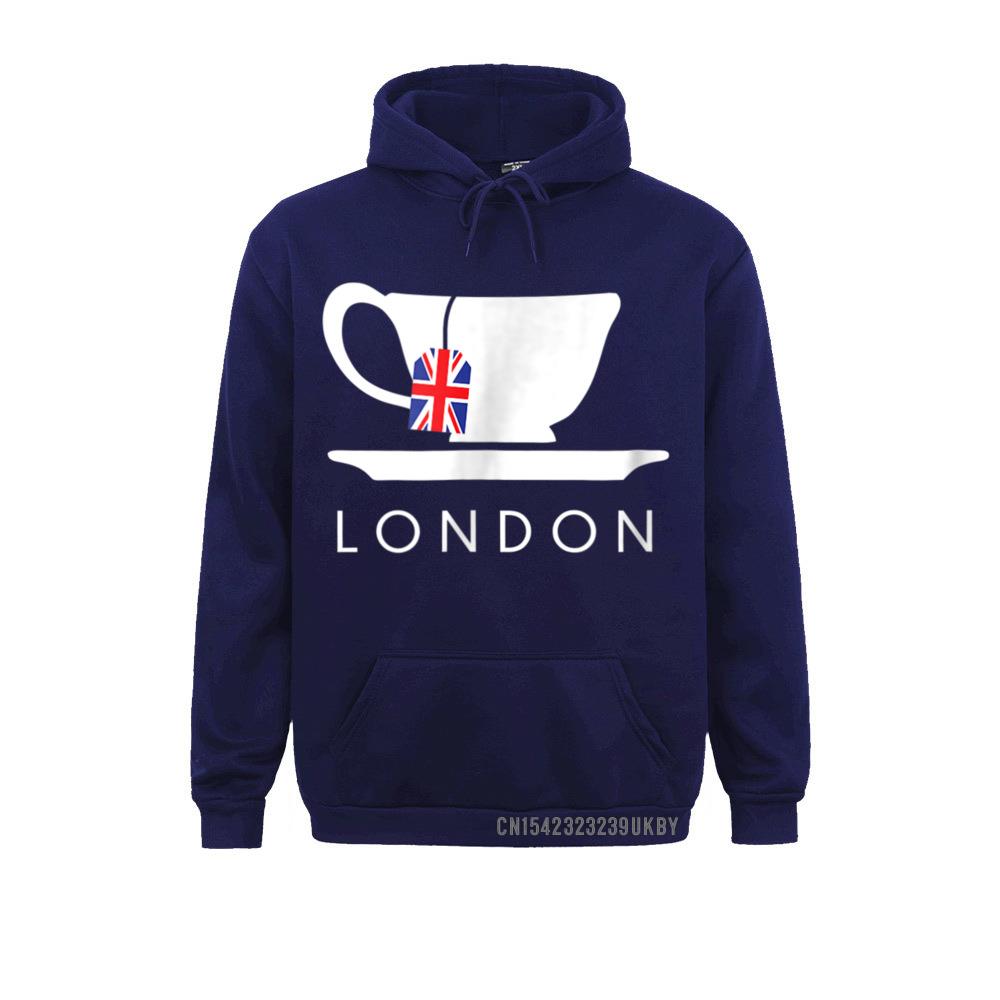 London UK Tea Harajuku Cool British Teacup Gift Sweatshirts April FOOL DAY Normal Hoodies Long Sleeve New Design Clothes Unisex's
