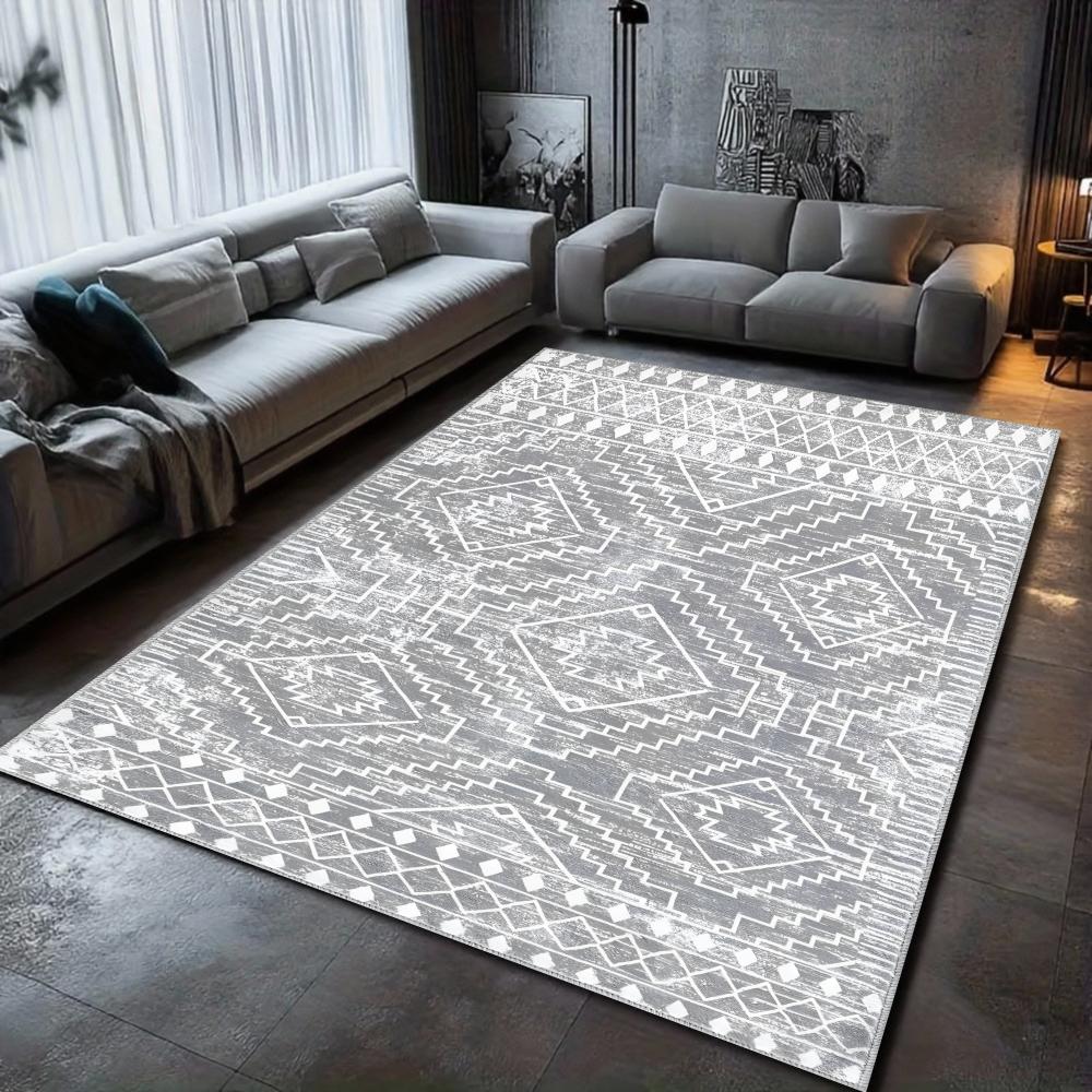 Geometric Pattern Carpet Mat Rug Modern Minimalist Design Home Decoration Soft Floor Mat for Living Room Carpets for Living Room