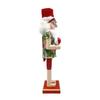 Traditional Nutcrackers Collectible Christmas Figurines Christmas Present Santa Floral Shirt Sand Bucket
