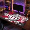 Tappetino Mouse Tema Monaco FC, Design Logo Calcio Tappetino Scrivania Gaming XXL Antiscivolo per Mouse del Computer