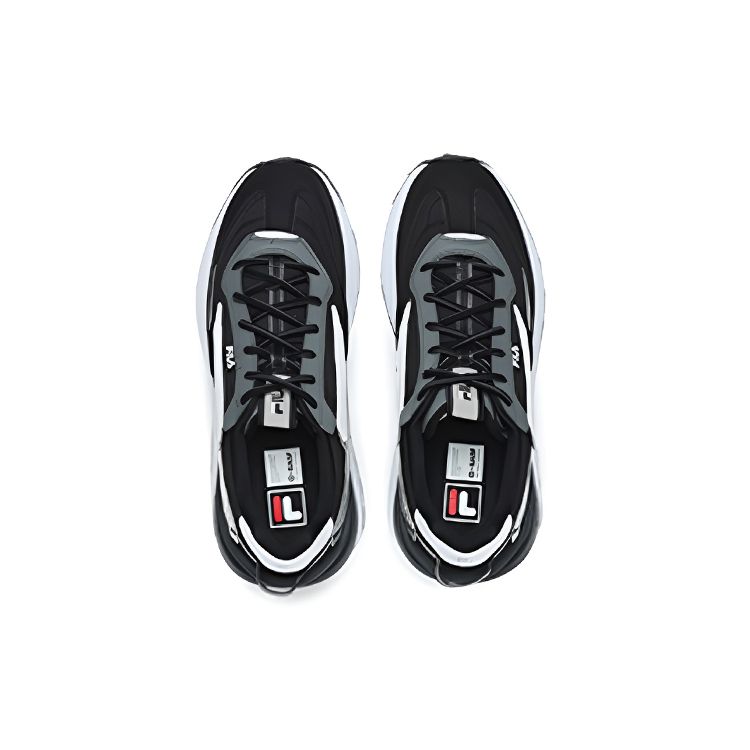 Fila Pantofi Casual de Lifestyle Sportivi cu Top Scund Jogger 3 Piele Sintetică Respirabili Confortabili Bărbați sneaker Negru Argintiu F12M232148FBD