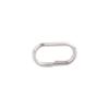 Swivel Stainless Steel Fishing Lure Split Oval Split Rings Fishing Hanging Snap Fishing Connector