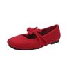 Fashion Elegant Woman Shoes Hot Sale Slip on Shallow Women's Loafers Outdoor Dress Flats Women Square Toe Weave Soft Bottom Ladies Shoes