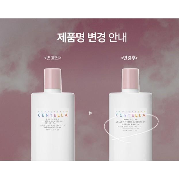 [מחודש] SKIN1004 קרם הגנה Centella Poremizing Velvet Finish 50 מ"ל