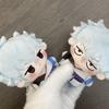 Original Gintama Sakata Gintoki 10Cm Plush Doll Pendant Anime Peripheral Soft Cosplay Stuffed Keychain Decor Toy Birthday Gifts
