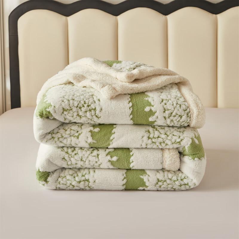 

OEING Double-Layer Thickened Lamb Wool Blanket 150*200cm