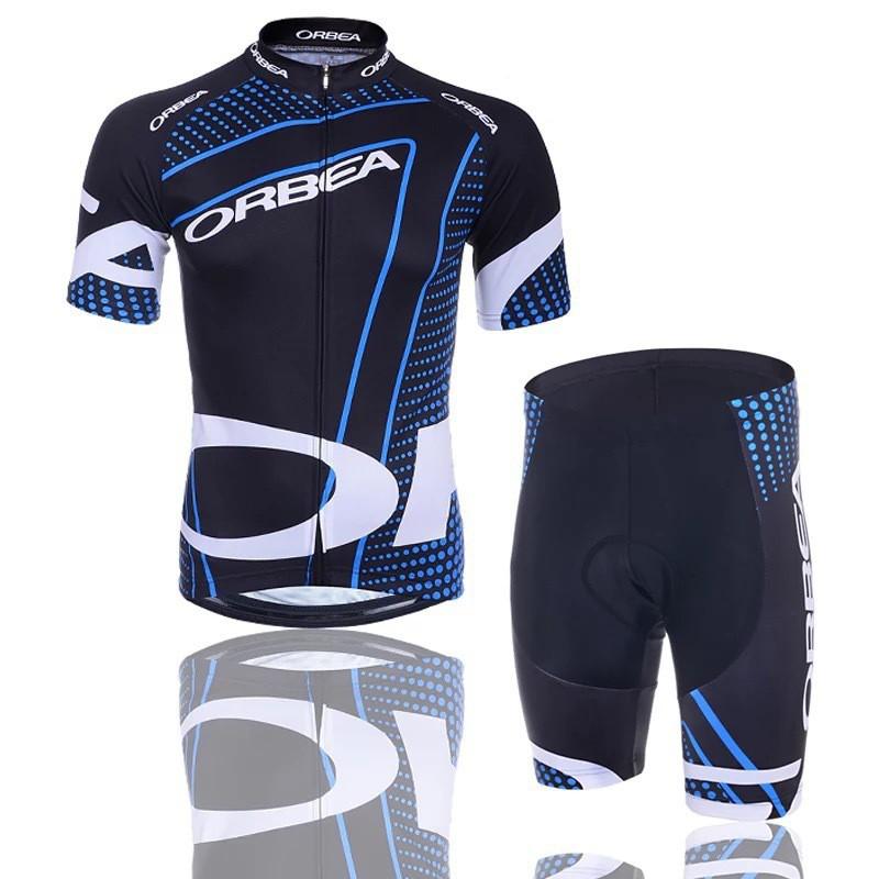 Mens Cycling Jersey Set Short Sleeve Breathable Bike Shirt Road Mountain Biking