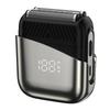 Two-in-one Reciprocating Razor with Digital Display, Magnetic Attachment, Three Blades, Portable Multi-functional Electric Trimmer