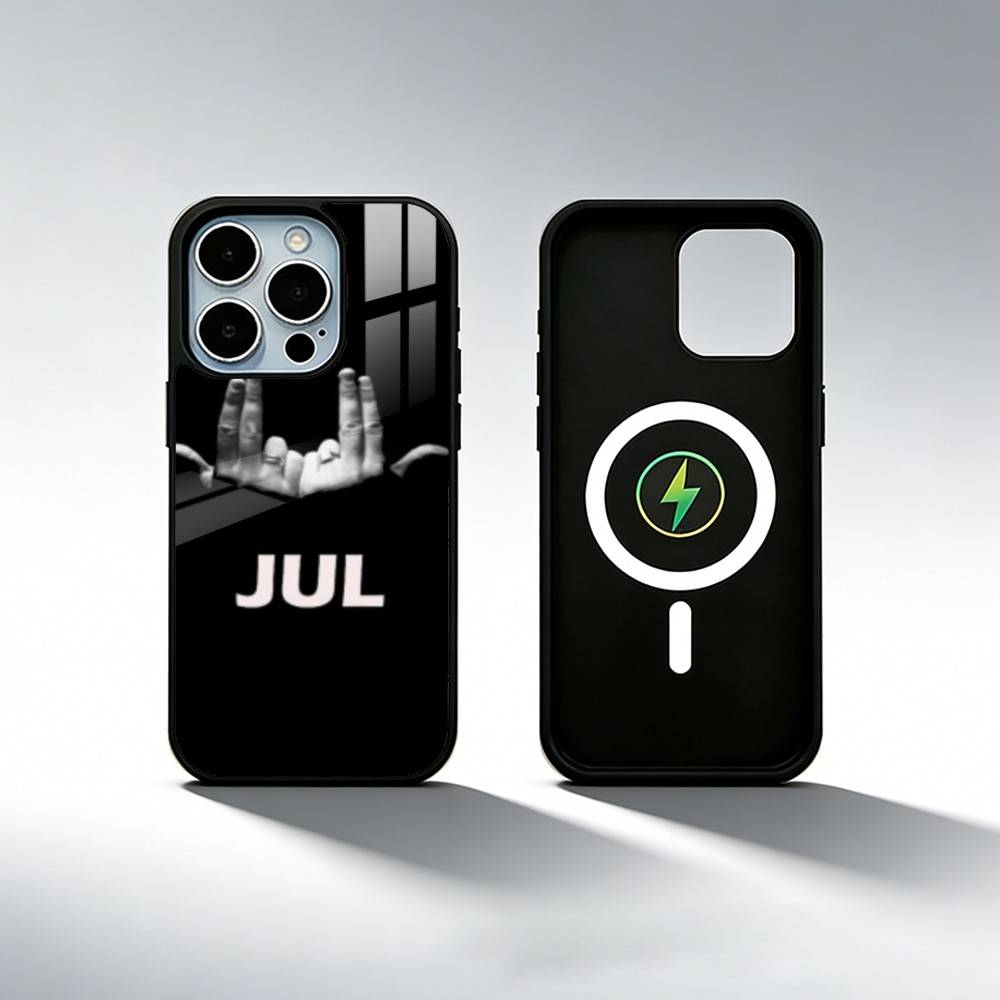 Rapper JuL Cest P-Pas Des Lol Handyhülle Für iPhone17,16,15,14,13,12,11 Plus,Pro Max Magnetisch Für Magsafe Kabelloses Laden