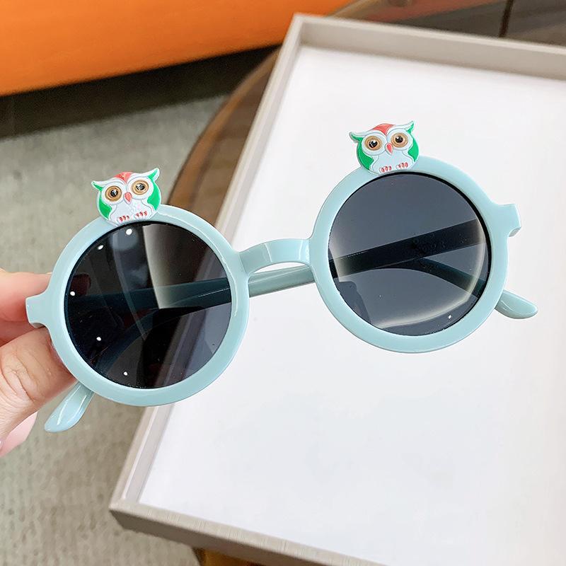 Lenses Baby Glasses Box Children'S Sunglasses Boys And Girls Sunscreen Sunglasses Children Full Frame