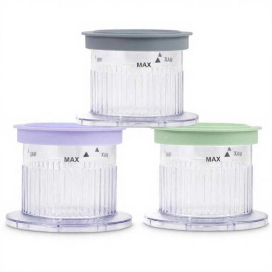 Ice Cream Cup 5-in-1 Dessert Maker Food Grade Reusable Multi-Purpose Ice Cream Milkshake Puree Mixer