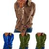 Women Casual Tunic Crew Neck Long Sleeve Star Print Tee Top Blouse For Daily Comfort And Style
