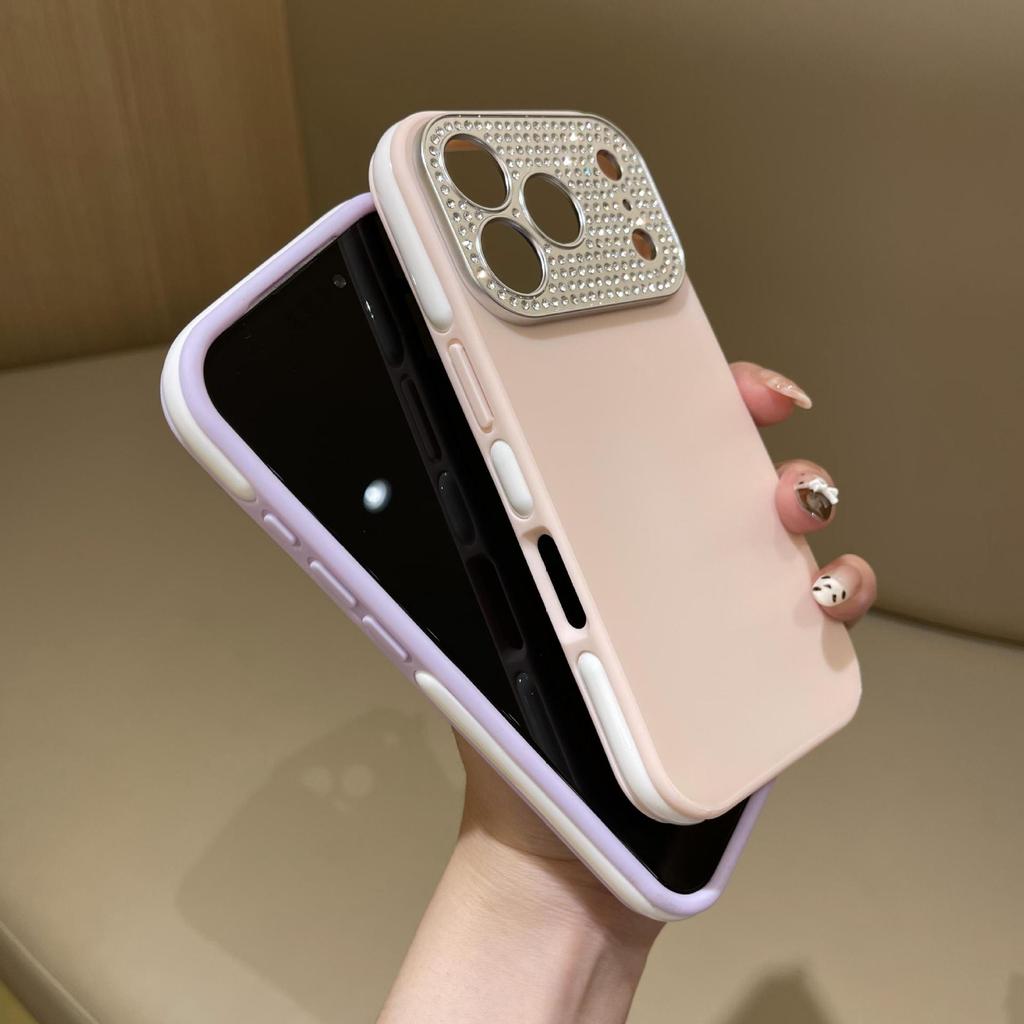 Luxuriöses Diamant-Objektivgehäuse für iPhone 17 Pro Max: Verwandelt das iPhone 16 sofort in ein 14/15.