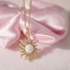 Chic Geometric Necklace/Rings/Bracelet Jewery Set Delicate Accessory for Women