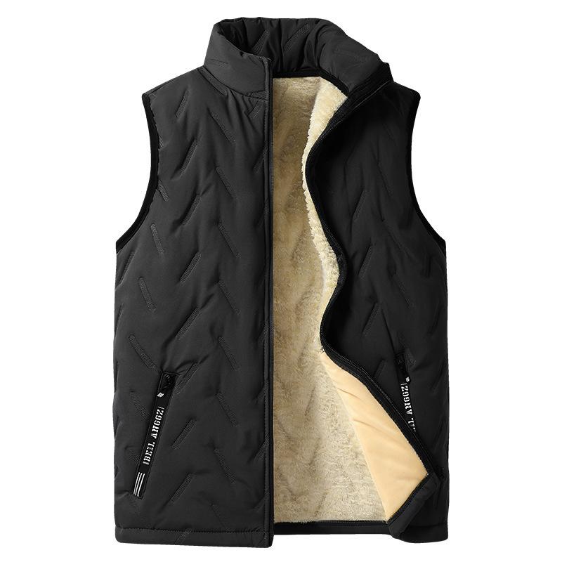 Winter Cotton-padded Clothes Men's Hooded Casual Loose Warm Cotton-padded Clothes Men's Piled and Thickened Cotton-padded Jackets Middle-aged