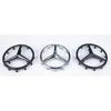 ABS52/57mm ABS 3D Hollow Logo Sticker Car Steering Wheel Center Logo Is Suitable  Mercedes-Benz AMG GLK W220 W212 W210 W204 W211