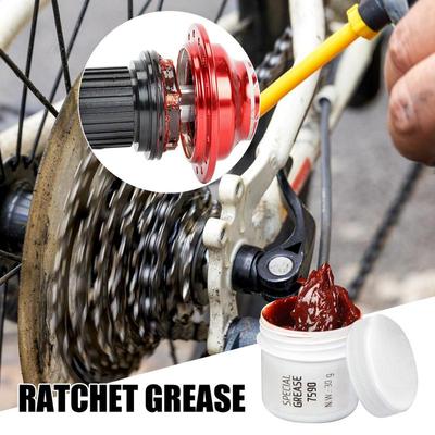 גריז לאופניים הידבקות חזקה גריז לאופניים חומר סיכה גריז לאופני הרים למערכת רכזת (האב) מנגנון קליקים (Ratchet Pawl) דוושות מיסבים רכיבים