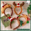 Christmas Snowman Plush Hair Accessories: Cute Headband & Hair Clips for Women
