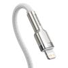 Kabel Usb-C Do Lightning Baseus Cafule, Pd, 20W, 1M (Biały)